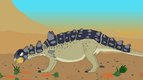 E comme Euoplocephalus — Les dinosaures 
