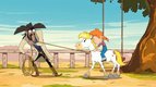 S01 E07 - Qui veut la peau de Jolly Jumper? — Kid Lucky