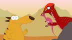 S01 E08 - H comme Homalocephale — Ralph et les dinosaures