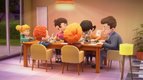 S01 E11 - Un dîner pas comme les autres — Les Blagues de Toto