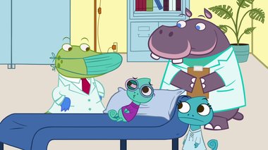 S01 E14 : Yeux rouges — Croco Doc