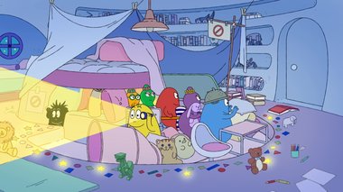 S01 E09 : Les petits monstres — Barbapapa en famille 