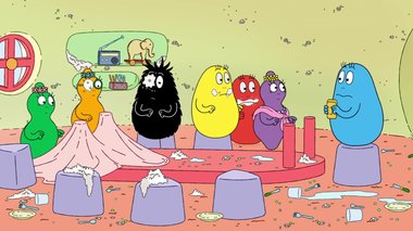 S01 E10 : La belle et les cochons — Barbapapa en famille 