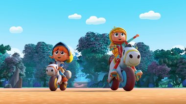 S01 E02 : La méga-charge — Gus le Chevalier Minus