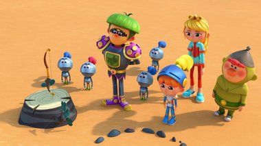 S01 E04 : Les trois épreuves — Gus le Chevalier Minus