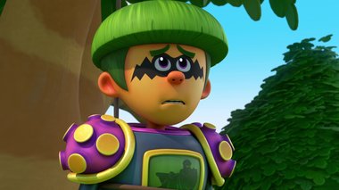 S01 E09 : Super Chevalier des Ombres — Gus le Chevalier Minus