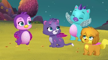 S01 E10 : A la lumière de Moonlight Mountain — Hatchimals