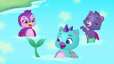 S02 E01 : Les vœux de la cascade — Hatchimals