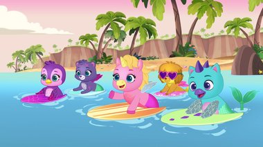 S02 E07 : C'est l'heure du surf ! — Hatchimals