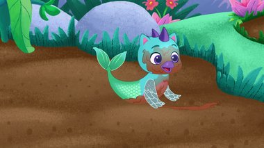 S02 E08 : La boue c'est rigolo — Hatchimals