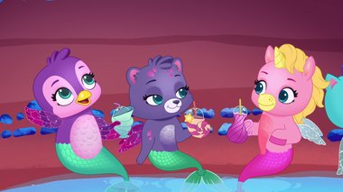 S02 E09 : Une journée au sources de saphire — Hatchimals