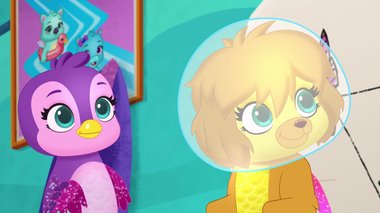 S02 E14 : Soirée pyjama sous-marine — Hatchimals