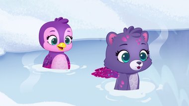 S02 E16 : Nager dans les flocons de neige — Hatchimals