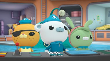 S01 E01 : Les Octonauts et le crabe décorateur — Les Octonauts