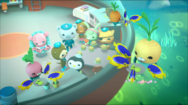 S02 E07 : Les Octonauts et les poissons-demoiselles — Les Octonauts