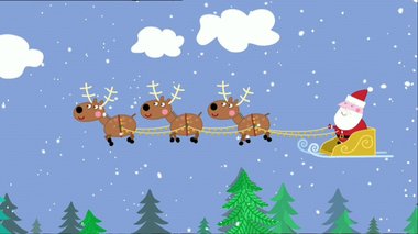 S04 E13 : La visite du Père Noël — Peppa Pig