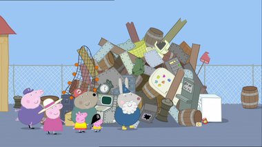 S04 E15 : La chantier naval de Papy Rabbit — Peppa Pig