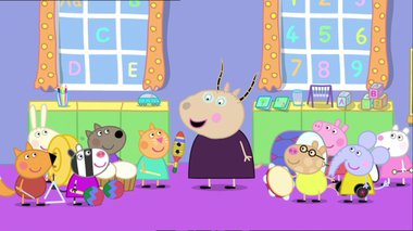 S04 E16 : Secouer, racler, taper — Peppa Pig