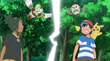 S22 E05 : On retourne chaque pierre ! — Pokémon, la série : Soleil et Lune