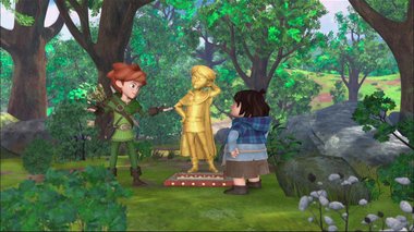 S01 E16 : La statue du prince — Robin des Bois