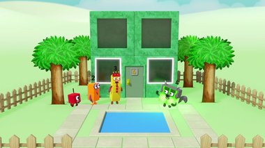 S01 E08 : Les petits cochons — Numberblocks