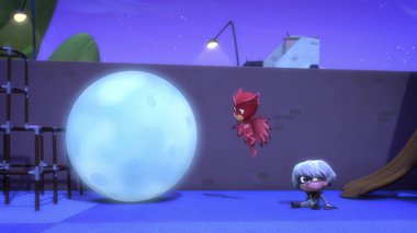 S01 E10 : Bibou et le ballon-lune — Les Pyjamasques