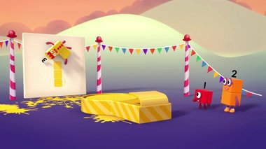 S01 E11 : Estampoline — Numberblocks