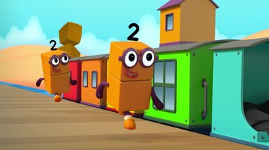 S02 E03 : Numberblocks Express — Numberblocks