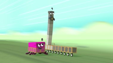 S02 E12 : Le Rallye — Numberblocks