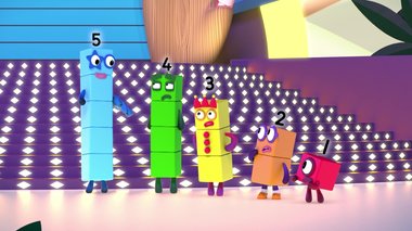 S02 E13 : Cinq et ses amis — Numberblocks