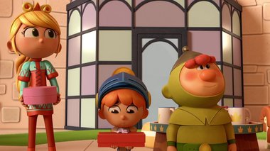 S02 E33 : Le cadeau de Maman Reine — Gus le Chevalier Minus