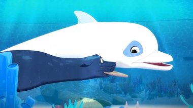 S03 E03 : Le jouet de Daisy — Oum le dauphin blanc