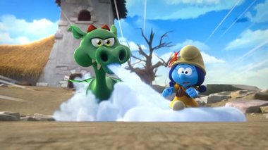 S03 E04 : Dragon de compagnie — Les Schtroumpfs  