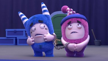 S03 E09 : Coincé sur toi — Oddbods