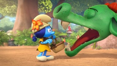 S03 E10 : Dans le ventre du dragon — Les Schtroumpfs  
