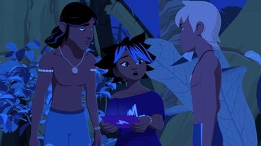 S03 E16 : L'île maudite — Oum le dauphin blanc