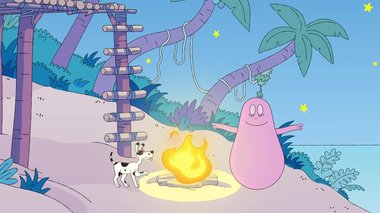 S02 E03 : Le sable se fait la malle — Barbapapa en famille 
