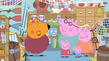 S05 E05 : Le Magasin de monsieur Fox — Peppa Pig