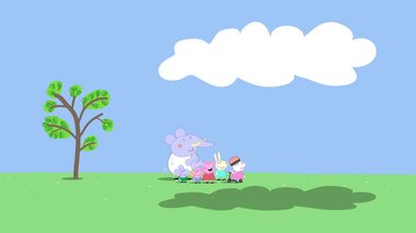 S05 E07 : Les Ombres — Peppa Pig