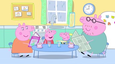 S05 E09 : Le Jeu spécial jour de pluie — Peppa Pig