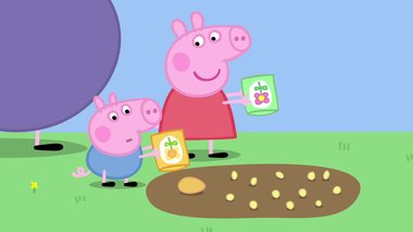 S05 E12 : Le Jardin de Peppa et George — Peppa Pig