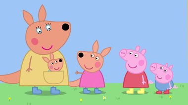 S05 E14 : Kylie Kangourou — Peppa Pig
