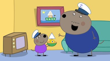 S05 E15 : Capitaine Papa Dog — Peppa Pig