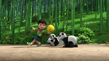 S07 E01 : Les pandas farceurs — Super Wings