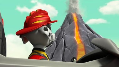 S07 E12 : Mission Dino : Le réveil du volcan — La Pat' Patrouille