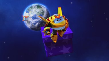 S07 E12 : Un anniversaire cosmique — Super Wings