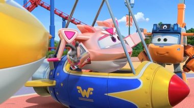 S08 E01 : Un tour de manège — Super Wings