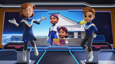 S09 E04 : Voyage sur Mars — Super Wings
