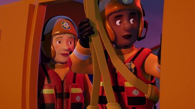 S13 E02 : Leçon de secourisme — Sam le pompier