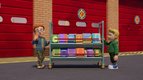 S15 E11 - La bibliothèque ambulante — Sam le pompier